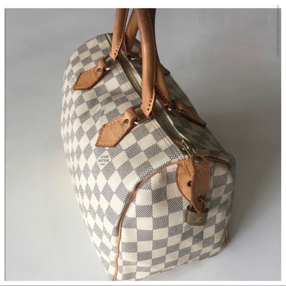 Louis Vuitton Speedy 30 Damier Azur